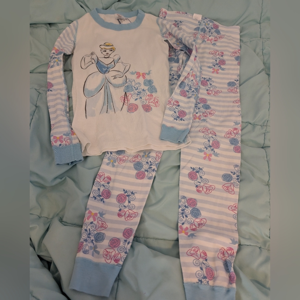 Hanna Andersson Disney Cinderella Pajamas Size 10
